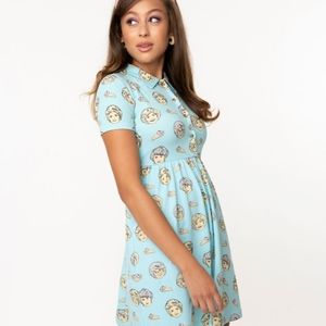 Unique Vintage Cakeworthy Golden Girls Dress